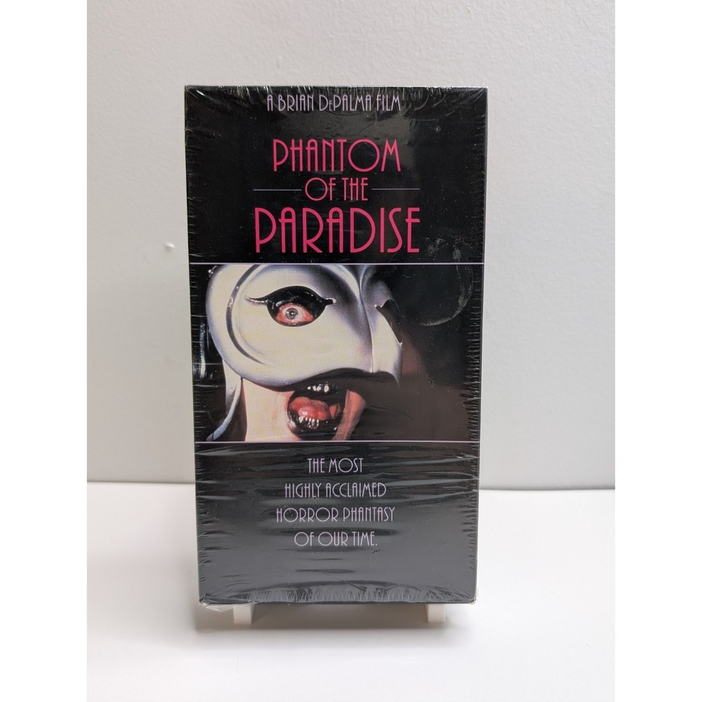 FoxVideo - Phantom of the Paradise VHS - 1993 CBS Fox Tape - In Shrink Open